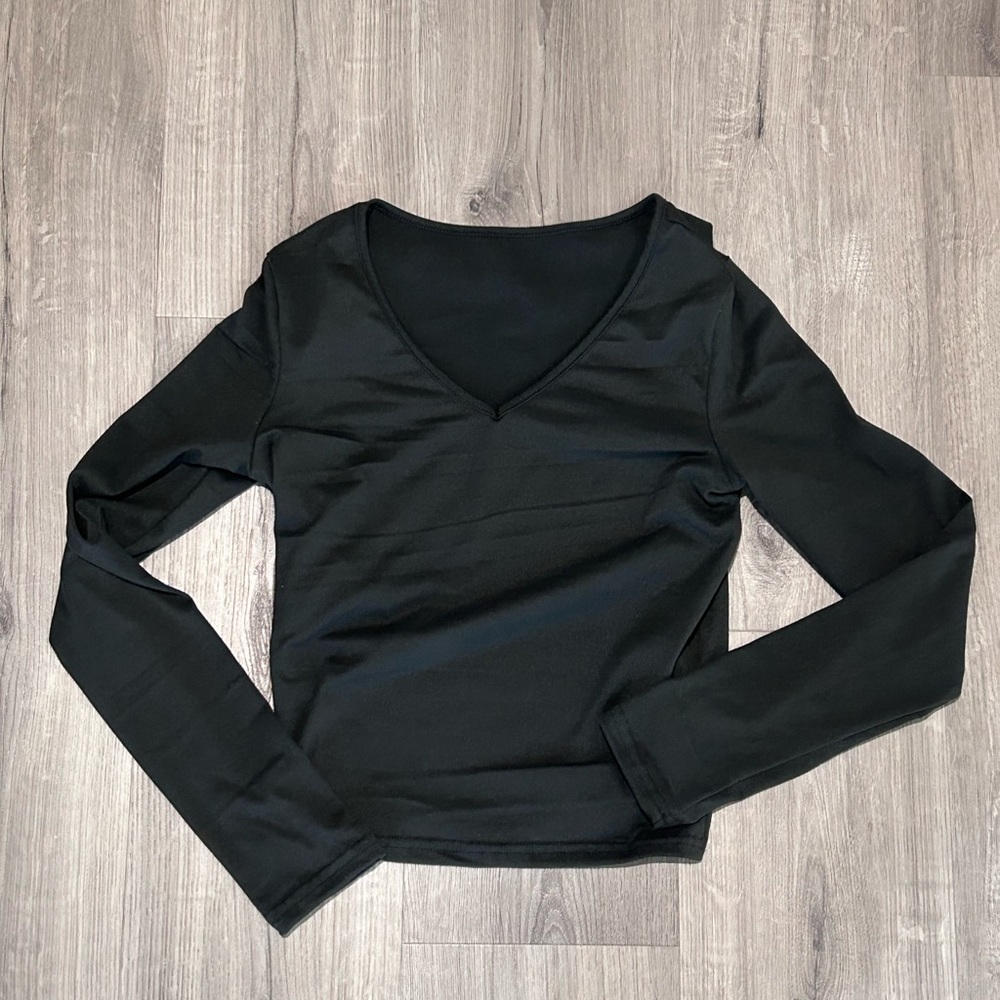 โฅ๐ฆ๐๐๐๐ก: Womenโs V-Neck Long Sleeve Tops - Picture 5 of 11